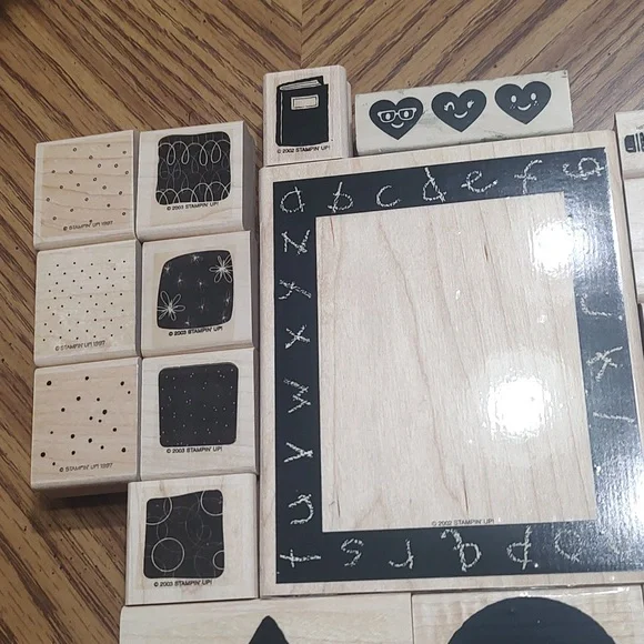 Wood Mount Stampin' Up Stamps - Picture 3 of 9